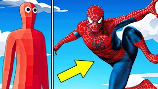 I UPGRADE This Wobbler Into SPIDERMAN! - TABS Unit Creator