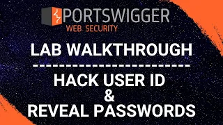 Hack URL-Controlled User IDs & Reveal Masked Passwords - PortSwigger Web Security Academy Series