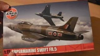 A look at the Airfix Supermarine Swift FR.5 kit