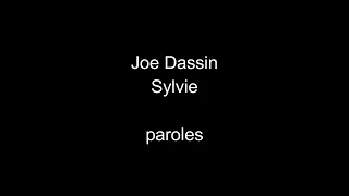 Joe Dassin-Sylvie-paroles