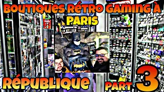 Visite des boutiques Retro Gaming à Paris République : full 7 et Game Them All