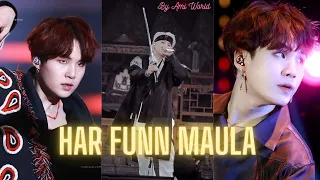 🔞😩🤯 SUGA - Har Funn Maula 🔞😩🤯 || 💫 BTS Hindi Mix 💫 || Ami World