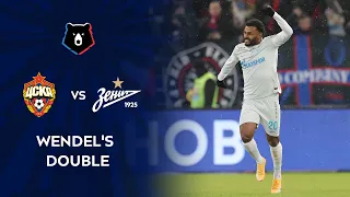 Wendel's Double Against CSKA | RPL 2020/21