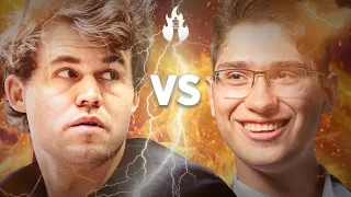 Le BANGER ABSOLU Carlsen vs Firouzja en Bullet ! Attention aux yeux !!