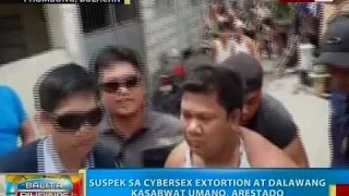 BP: Suspek sa cybersex extortion at 2 kasabwat umano, arestado