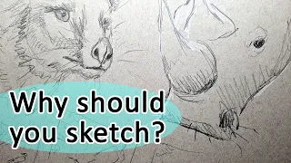 BENEFITS OF SKETCHING - Why is it important to sketch? All the positives about sketching and drawing