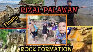 SOREX BEACH, RIZAL Palawan rock formation, ang ganda