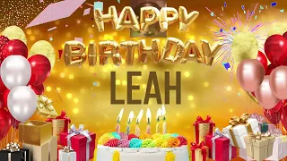 LEAH - Happy Birthday Leah