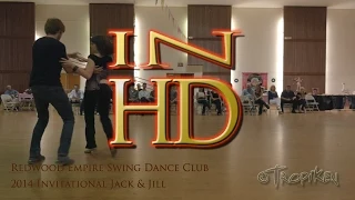 Daniel Guido & Alyssa Glanville - 2014 RESDC Invitational West Coast Swing Jack & Jill - HD