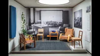 Hjelt interior at the Alvar Aalto Museum, Jyväskylä, Finland