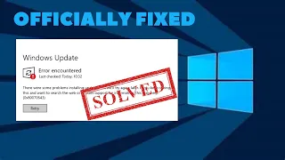 0x80070643 Windows Update Error Code Official Fixed