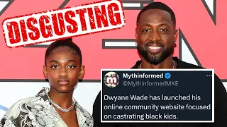 Dwyane Wade Gets DESTROYED After Launching Website With Transgender Child To Turn Kids Trans