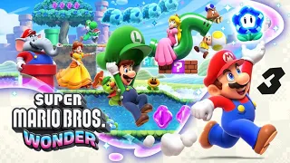 Super Mario Bros. Wonder | 1 Player (Luigi) | Part 3