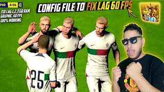 eFootball 24 Mobile How to Fix lag | New Config Update | Pes 24 Mobile