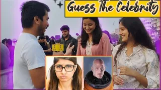 Guess The Celebrity 😂 Social Experiment |Street Interview India|Ft Johnnysins & MiaKhalifa #WTFYAAR