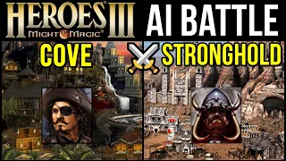 Heroes 3 AI Battle: COVE vs STRONGHOLD (HotA mod)