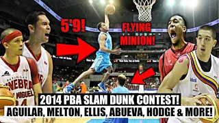 2014 PBA SLAM DUNK CONTEST! | Justin Melton, Japeth Aguilar, Chris Ellis, Calvin Abueva and More!