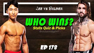 UFC Predictions & Stats Quiz: Jeong Yeong Lee vs Blake Bilder | Fight Breakdown | EP 178