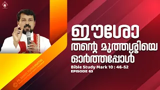 ഈശോ തന്റെ  മുത്തശ്ശിയെ ഓർത്തപ്പോൾ! Mark 10:46-52. | Fr. Daniel Poovannathil