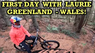 FIRST DAY LAPS WITH LAURIE GREENLAND ON HIS NEW RIDE!