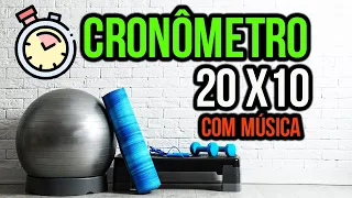 Cronômetro com Música para treinar em casa