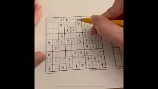 How to solve an EXPERT sudoku puzzle, ASMR style