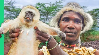 72 Hours with Africa's Last Monkey-Eating Tribe!!