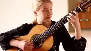 Leonora Spangenberger (11) plays Allegro BWV 998 by J. S. Bach on a 2004 Curt Claus Voigt