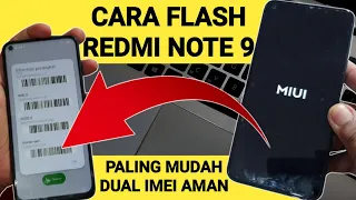 The safest way to flash Redmi Note 9 Mediatek imei is not lost