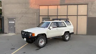 1989 Toyota 4Runner SR5 V6 1st Gen Walk Around *SOLD