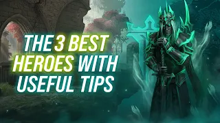 3 Best Heroes To Complete The Dead King Chapter EASILY! - Shadow Fight 4 Arena