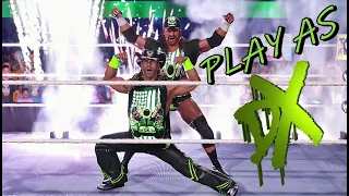 WWE 2K24 - How to Make DX ( D-GENERATION X ) Tag Team
