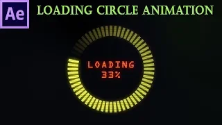 Make loading circle animation in After Effects - 103