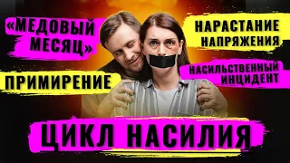 Циклы домашнего насилия. Фазы насилия в семье. Бьет - значит бьет!!!