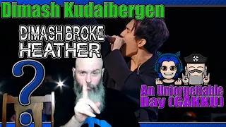 The Reaction that BROKE Heather! Dimash - An Unforgettable Day GAKKU