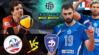 20.02.2021🔝🏐 "Enisey" vs "Dynamo Moscow" | Men's Volleyball Super League Parimatch | round 23