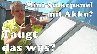 Kleinst-Solarpanel mit Akku - Taugt das was? ALLPOWERS 5V 21W Solar Panel AP SP002 für Festivals