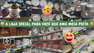 SÓ LOUÇAS CHIQUE, ESSA LOJA É PRA VC QUE AMA MESA POSTA, PORCELANAS DE TODOS OS ESTILOS NO PARI-BRÁS