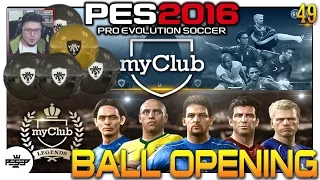 myClub LEGENDS Ball Opening! PES 2016