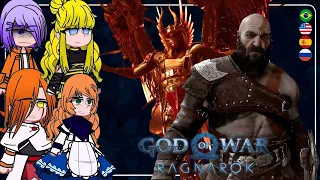 Valkyries and Gods | Record of Ragnarok | react to Kratos vs Valkyries |  🇷🇺🇧🇷🇺🇲🇪🇸