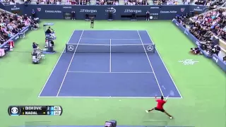 Us Open 2013 | Djokovic Vs Nadal | - 54 Shot Rally (1080p)