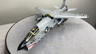 F-8Eクルセイダー製作動画｜Full build F-8E 1/48 HASEGAWA