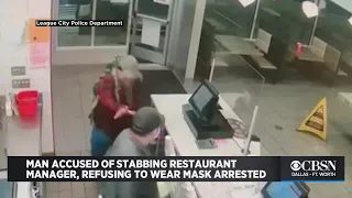 Police Locate, Arrest Texas Man Accused Of Stabbing Restaurant Manager After Refusing To Wear Mask