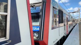 ( RER C ) Départ d’un Z20900 ROMI en Gare d’Ivry-Sur-Seine