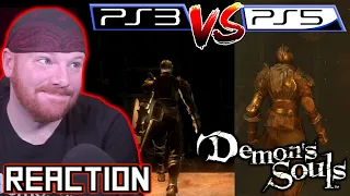 Krimson KB Reacts: Demon's Souls Remake | PS5 vs PS3 | New Gameplay Comparison Reaction