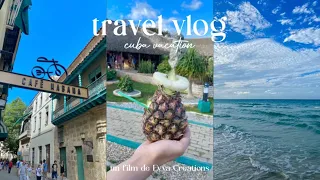 travel vlog 🏝️ cuba vacation 2023, beach days, exploring Havana city, all inclusive resort | part 1