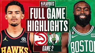 HAWKS vs CELTICS FULL GAME 2 HIGHLIGHTS | APRIL 18, 2023 Celtics vs Hawks Game 2 Highlights NBA2K23