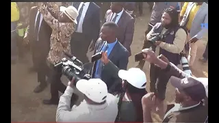 #DroneVideo Watch Nelson Chamisa Arrives As Thousands In Chegutu For his  Rally