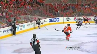 Bryce Salvador Goal 5/8/12 Devils @ Flyers NHL Playoffs