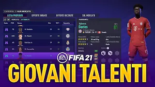 TOP GIOVANI TALENTI SU FIFA 21 [UFFICIALE] | FIFA 21 Carriera Allenatore